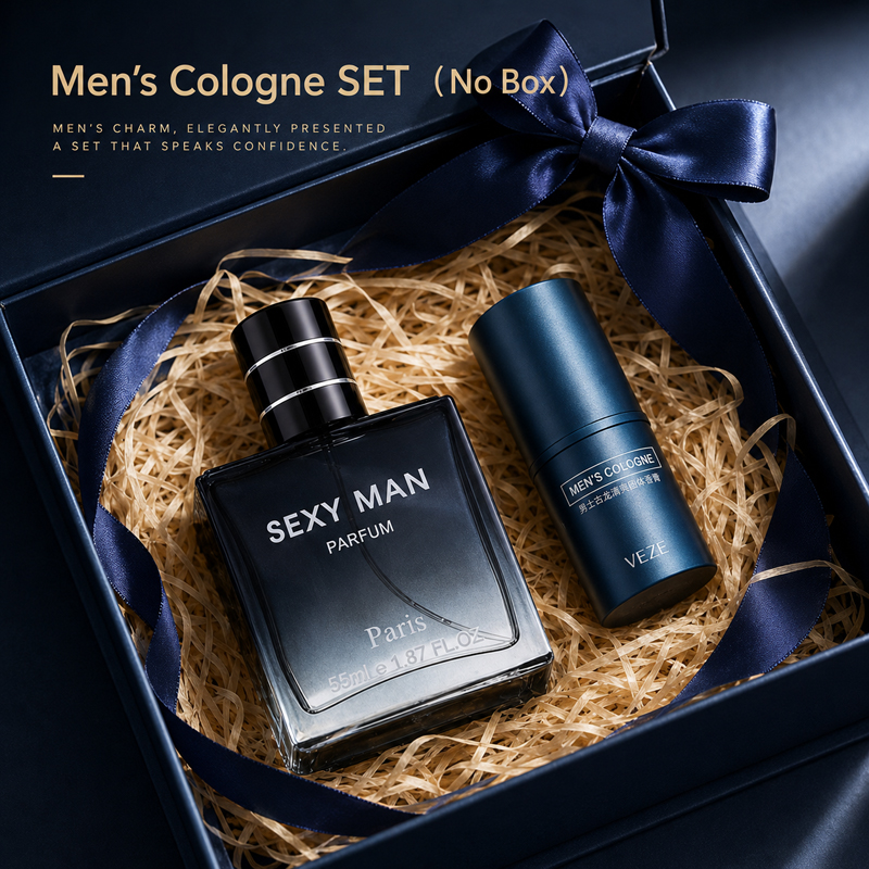 Perfume Fresh Fragrance - Men’s Perfume Set 2-in-1 Spray &