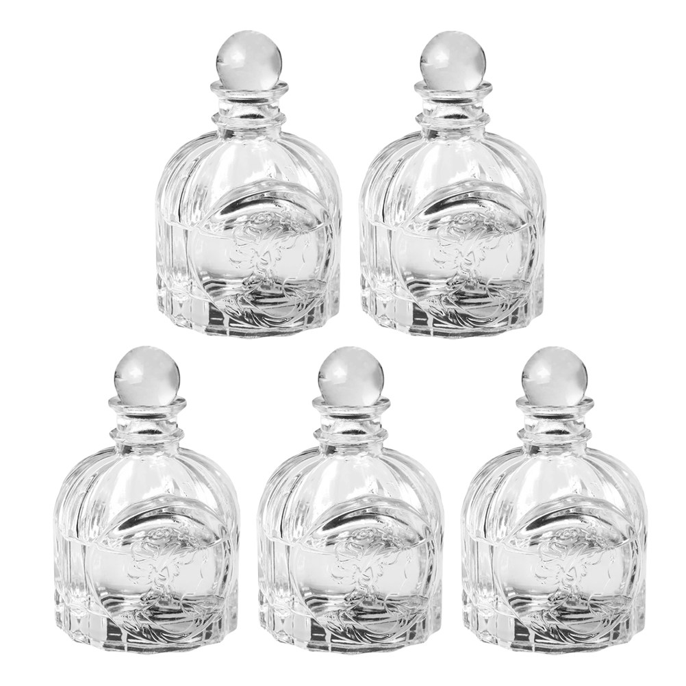 Perfume Home Fragrance - 5Sets Fragrance Bottles Transparent French Style