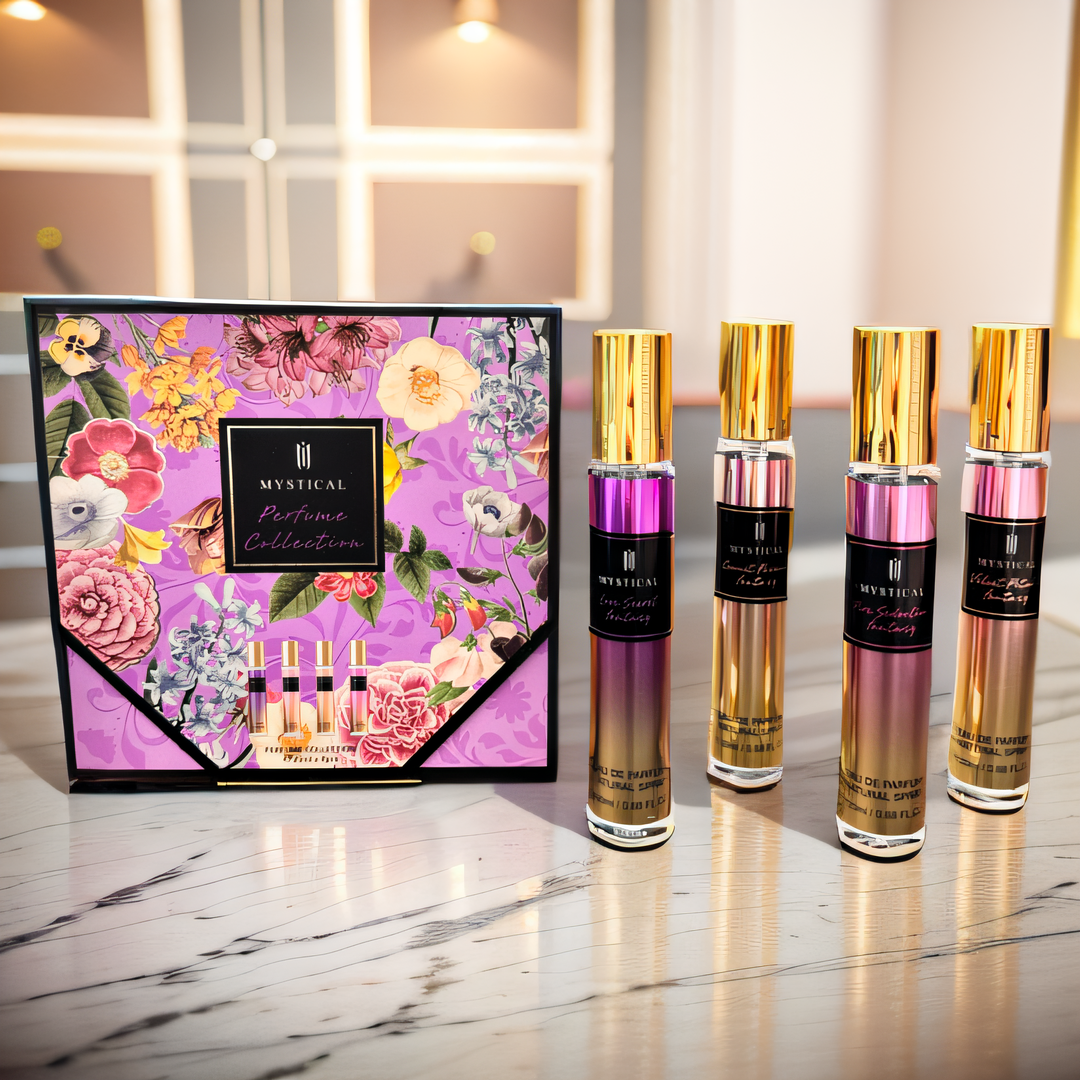 Perfume Fragrance Kit - MYSTICAL Women's perfume gift box, floral