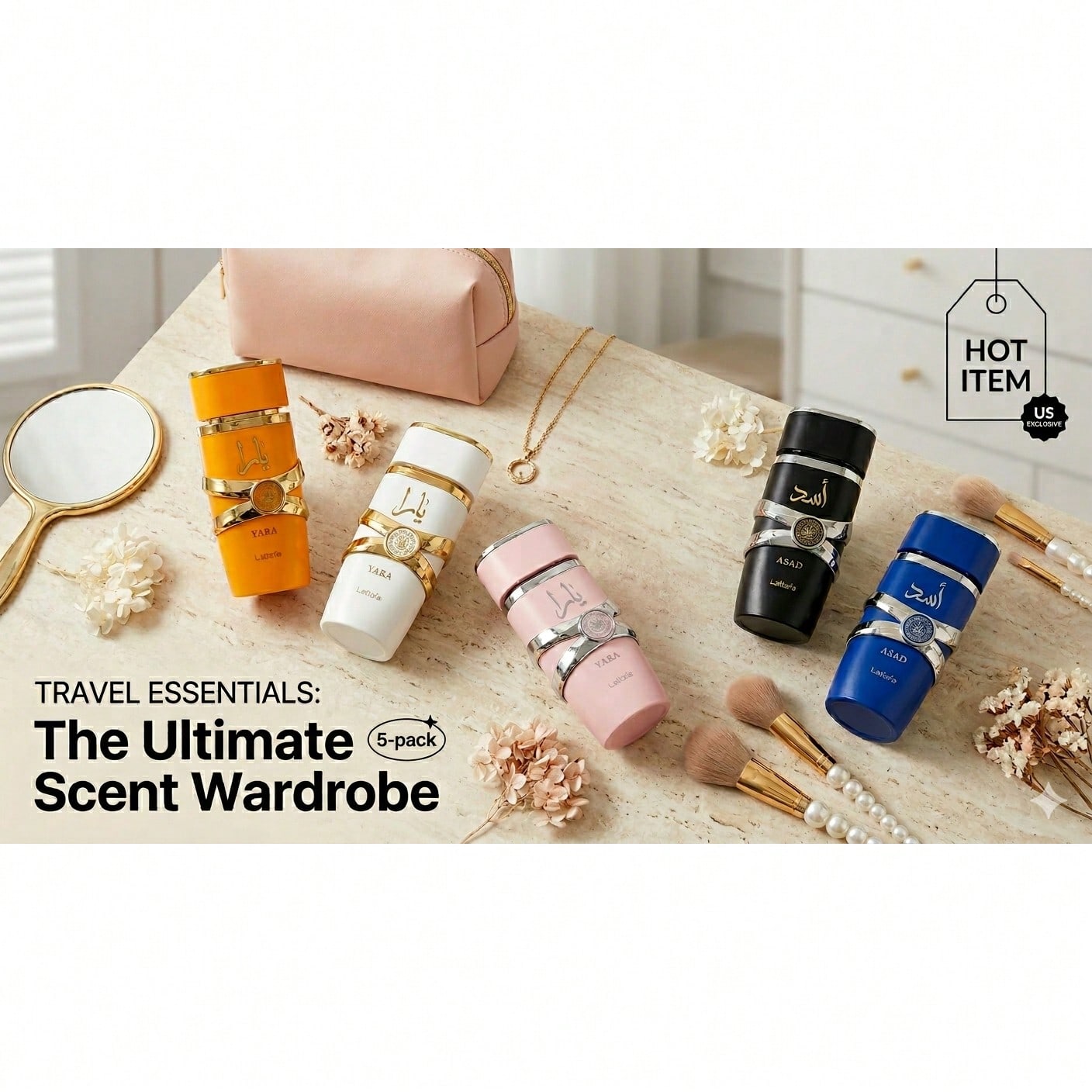 Perfume Fragrance Dubai - Arabic Perfume Gift Set for Women