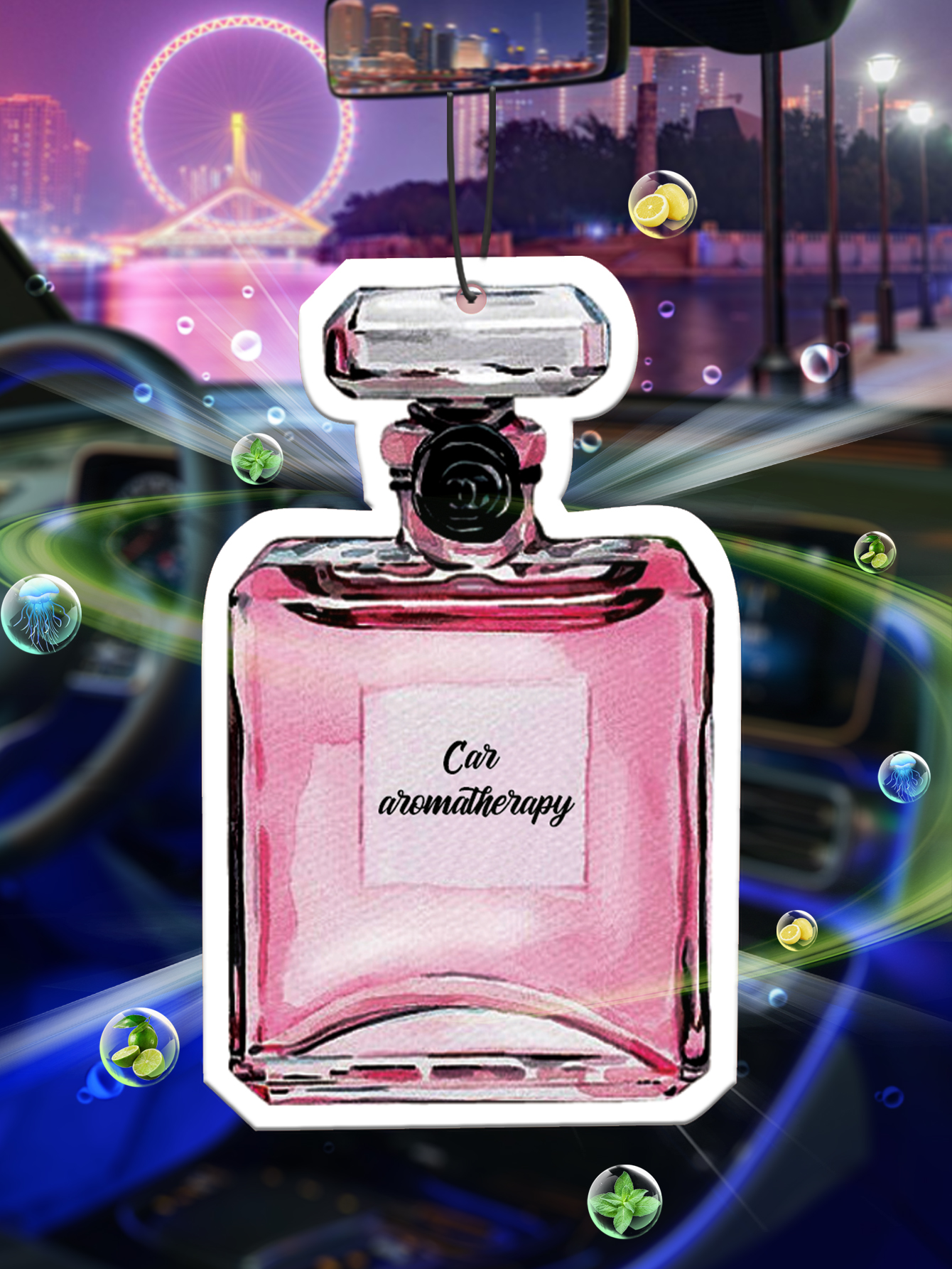 Perfume Fragrance Outlet - Car Aromatherapy Perfume Air Freshener Japanese