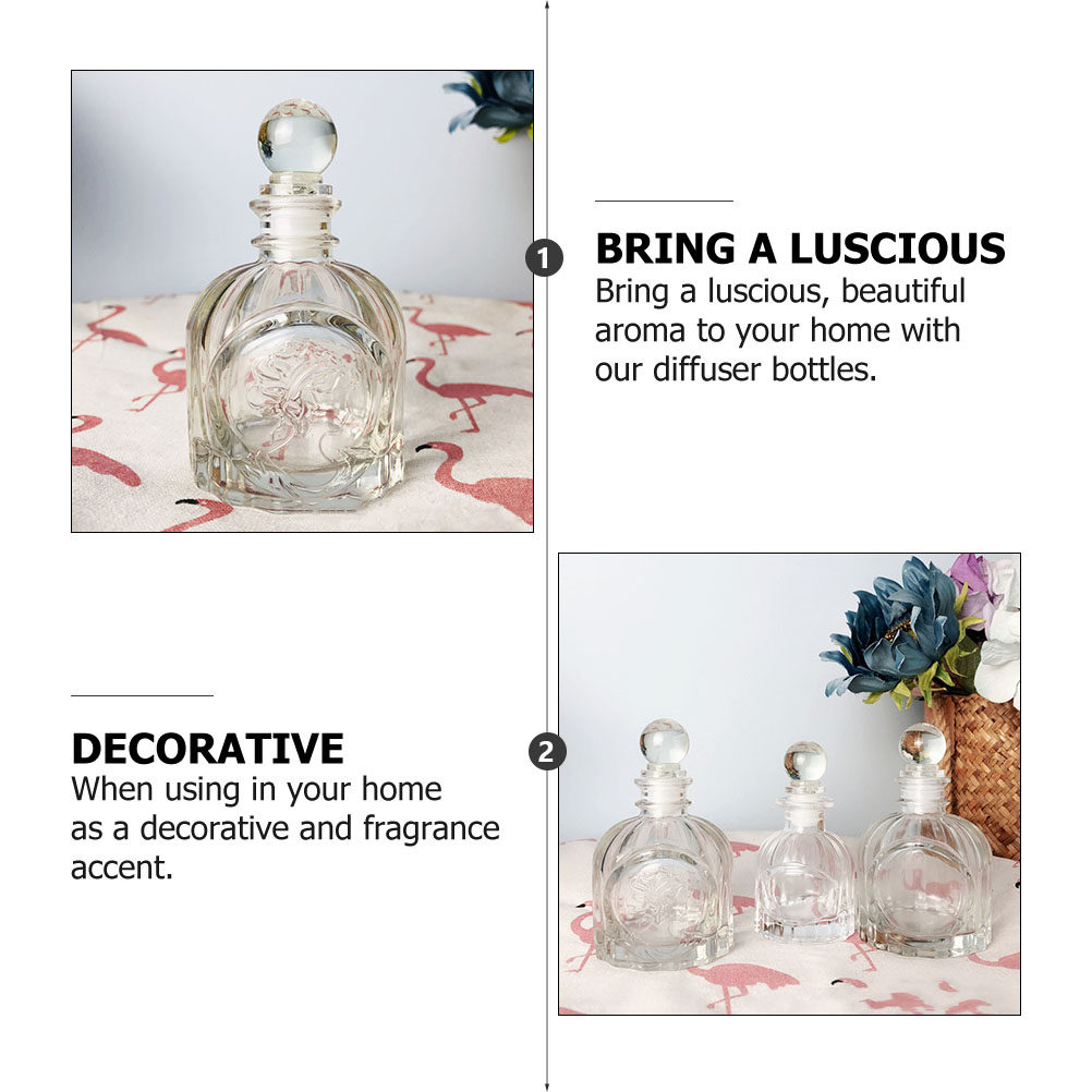 5Sets Fragrance Bottles Transp - Perfume Home Fragrance review and price