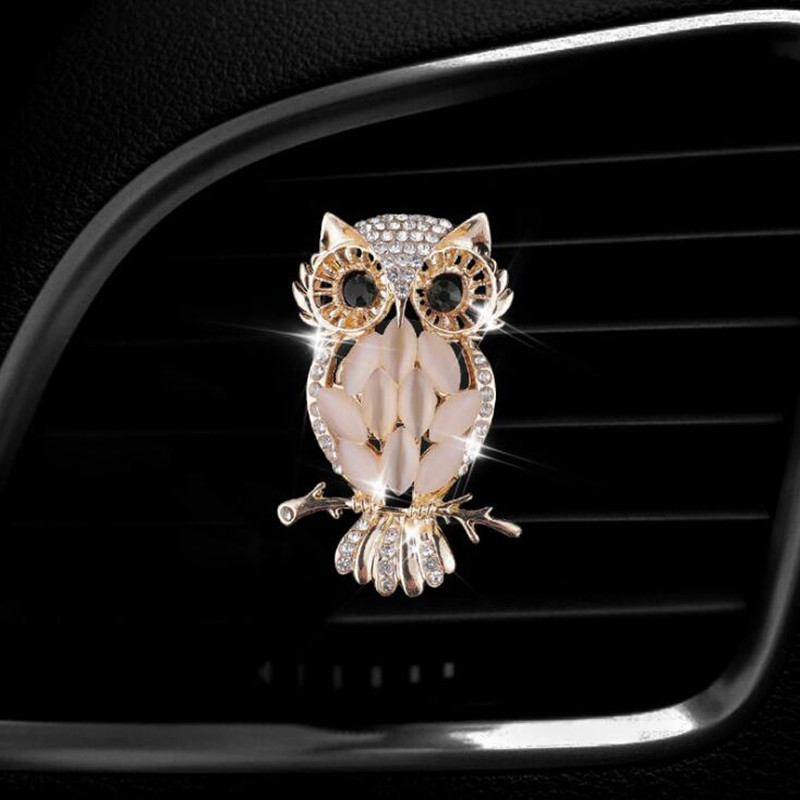 1Pcs NEW Crystal Owl Car Air F - Perfume Fragrance Outlet review and price