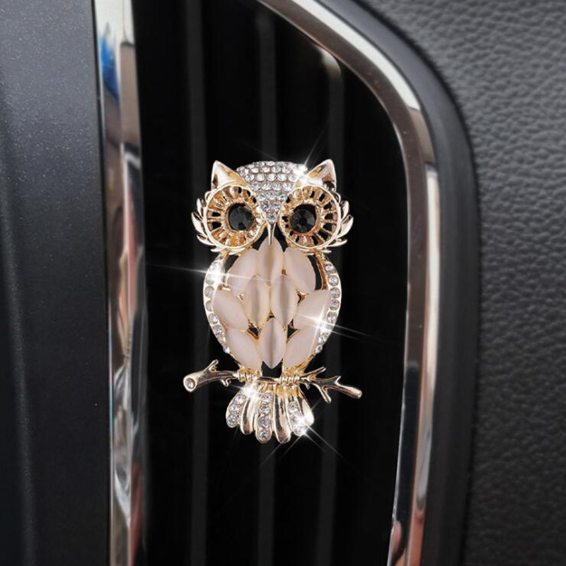 1Pcs NEW Crystal Owl Car Air F - Perfume Fragrance Outlet review and price