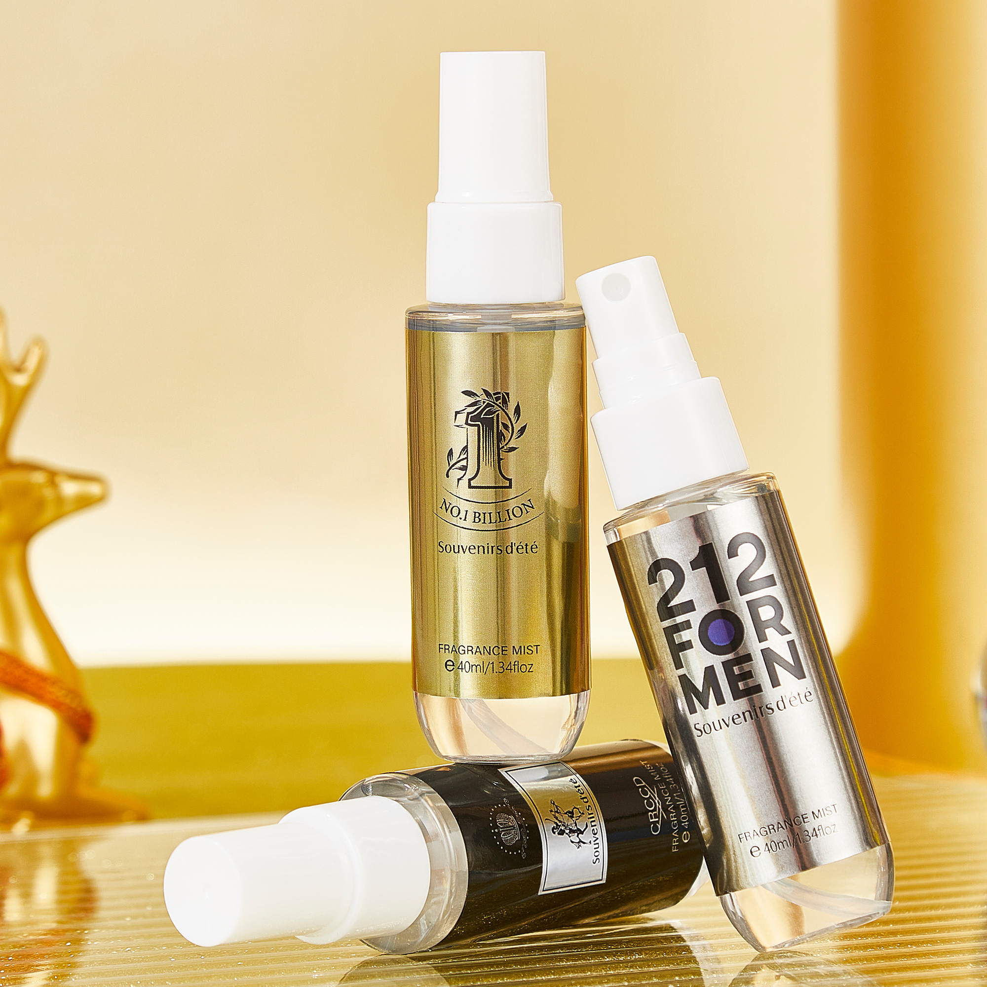 4pcs black gold men's perfume, - Perfume Fragrance Kit review and price