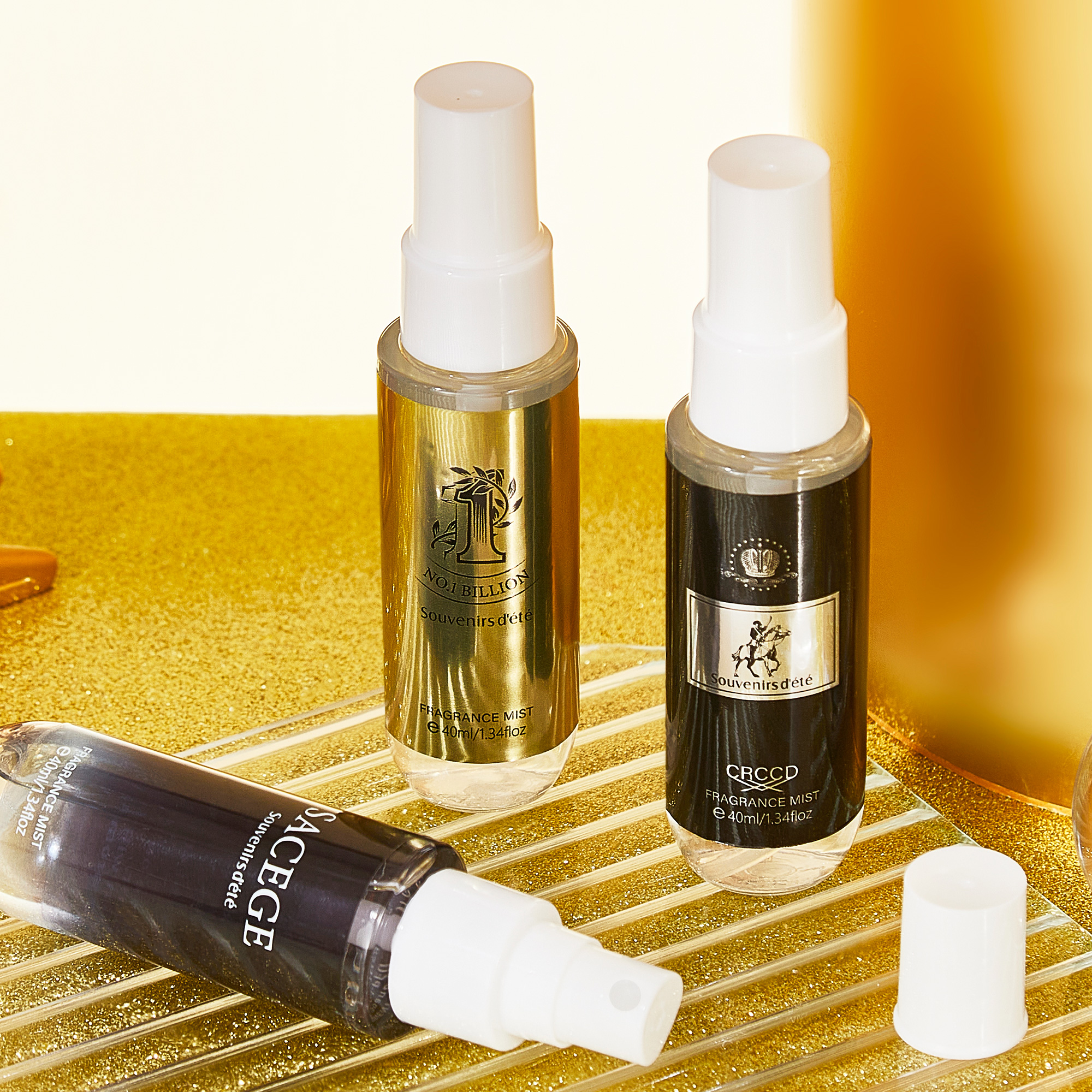 4pcs black gold men's perfume, - Perfume Fragrance Kit review and price