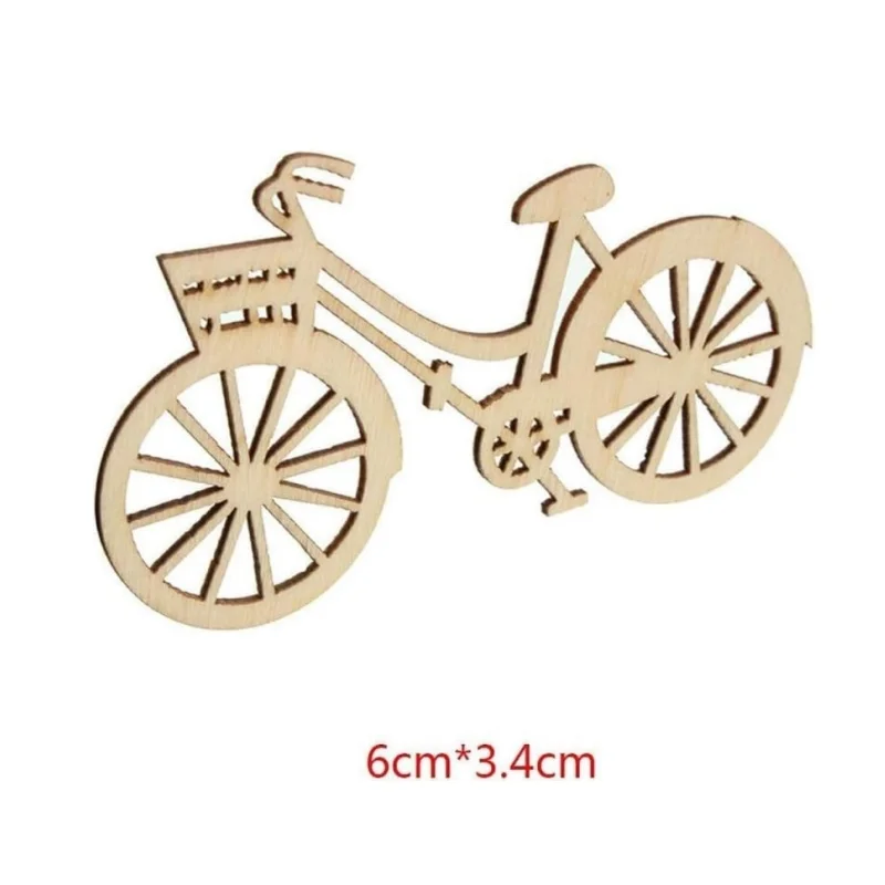 10pcs Wooden Bicycle Ornaments - Oud Wood Chip review and price
