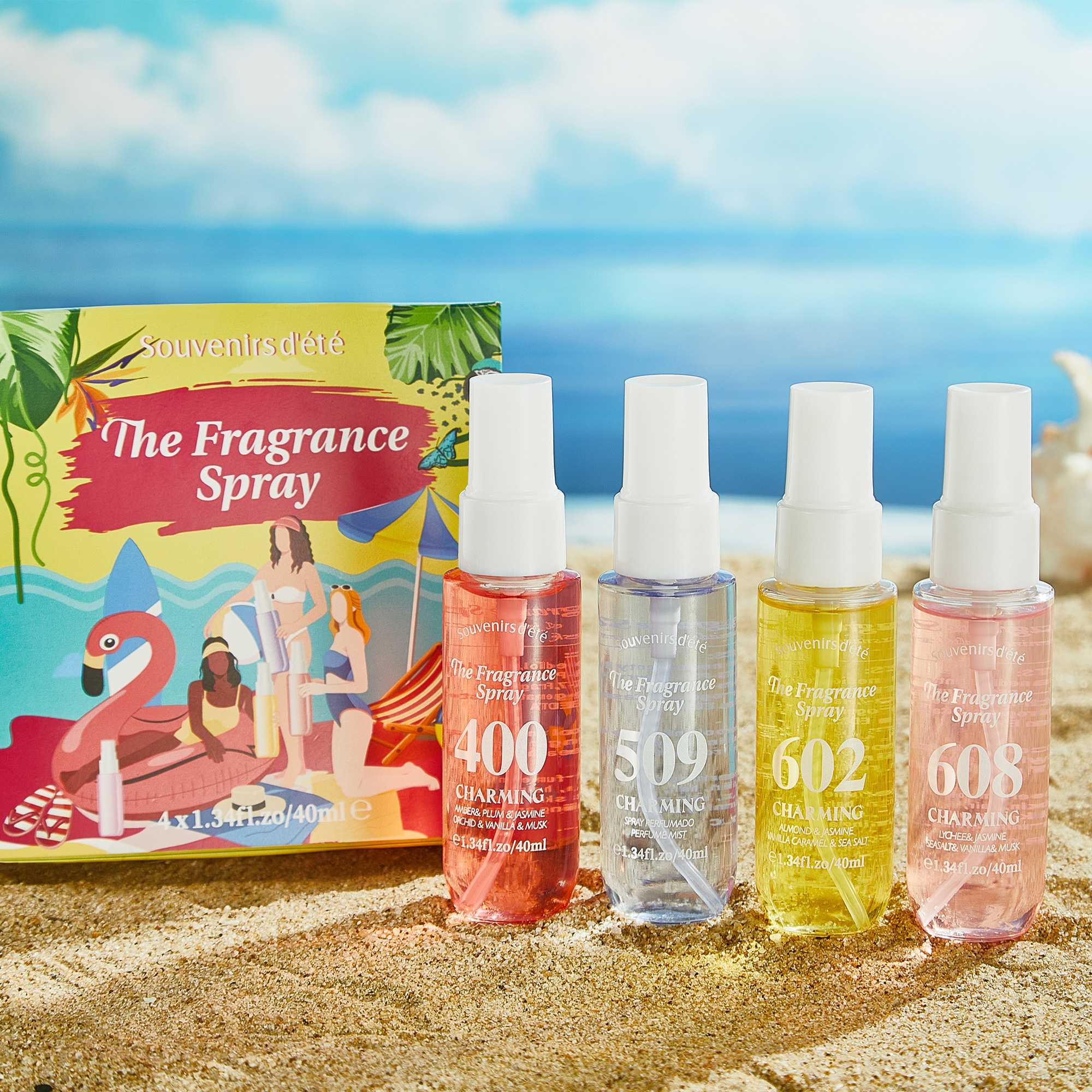 4pcs Digital perfume, fresh fr - Perfume Fragrance Kit review and price