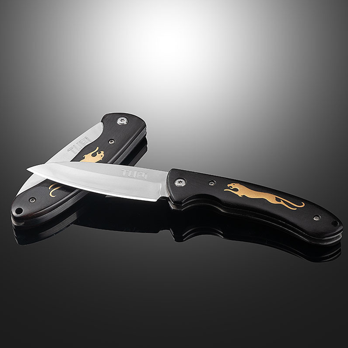 TUPI Folding Blade Knife Handm - Oud Wood Chip review and price
