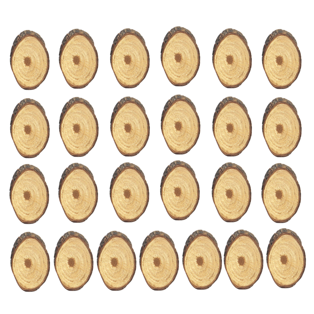 25Pcs Oval Wood Slices Premium - Oud Wood Chip review and price
