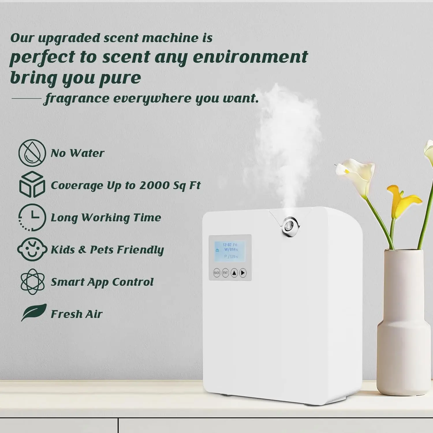 Waterless Fragrance Diffuser 3 - Perfume Home Fragrance review and price