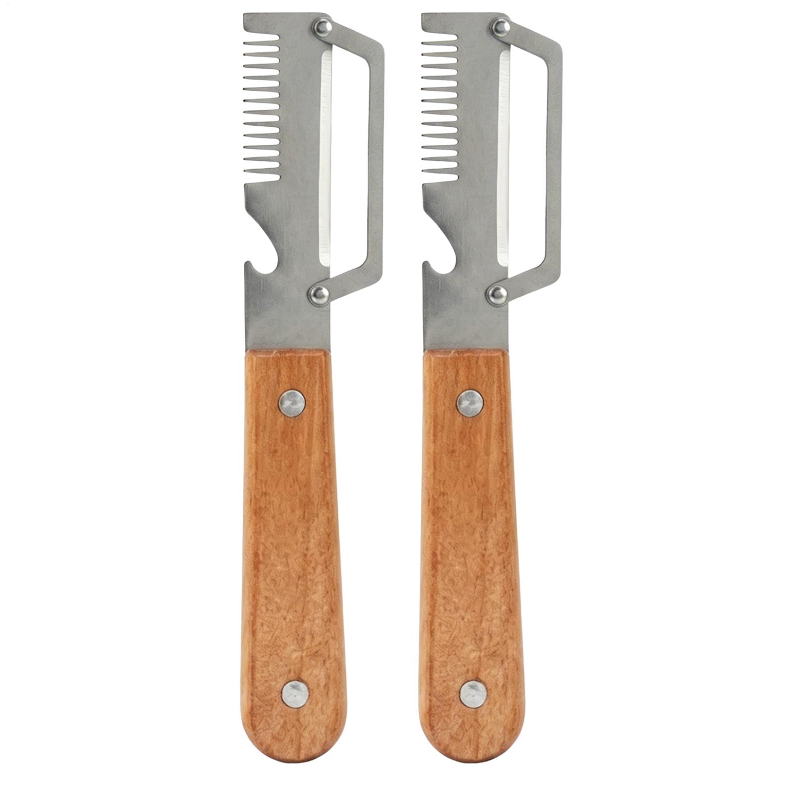 Vegetable Peelers 2Pcs Stainle - Oud Wood Chip review and price