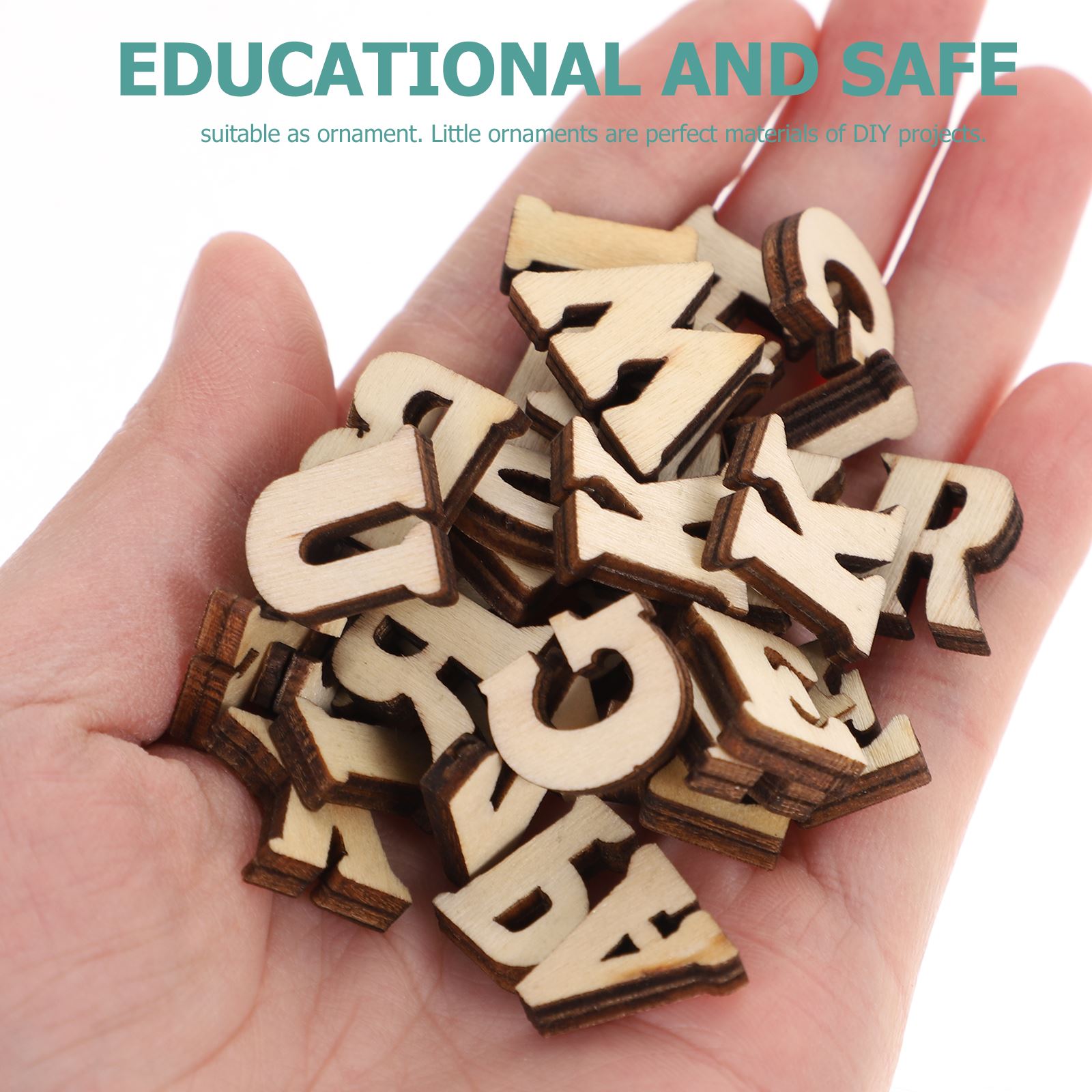 100pcs DIY Doodle Educational  - Oud Wood Chip review and price