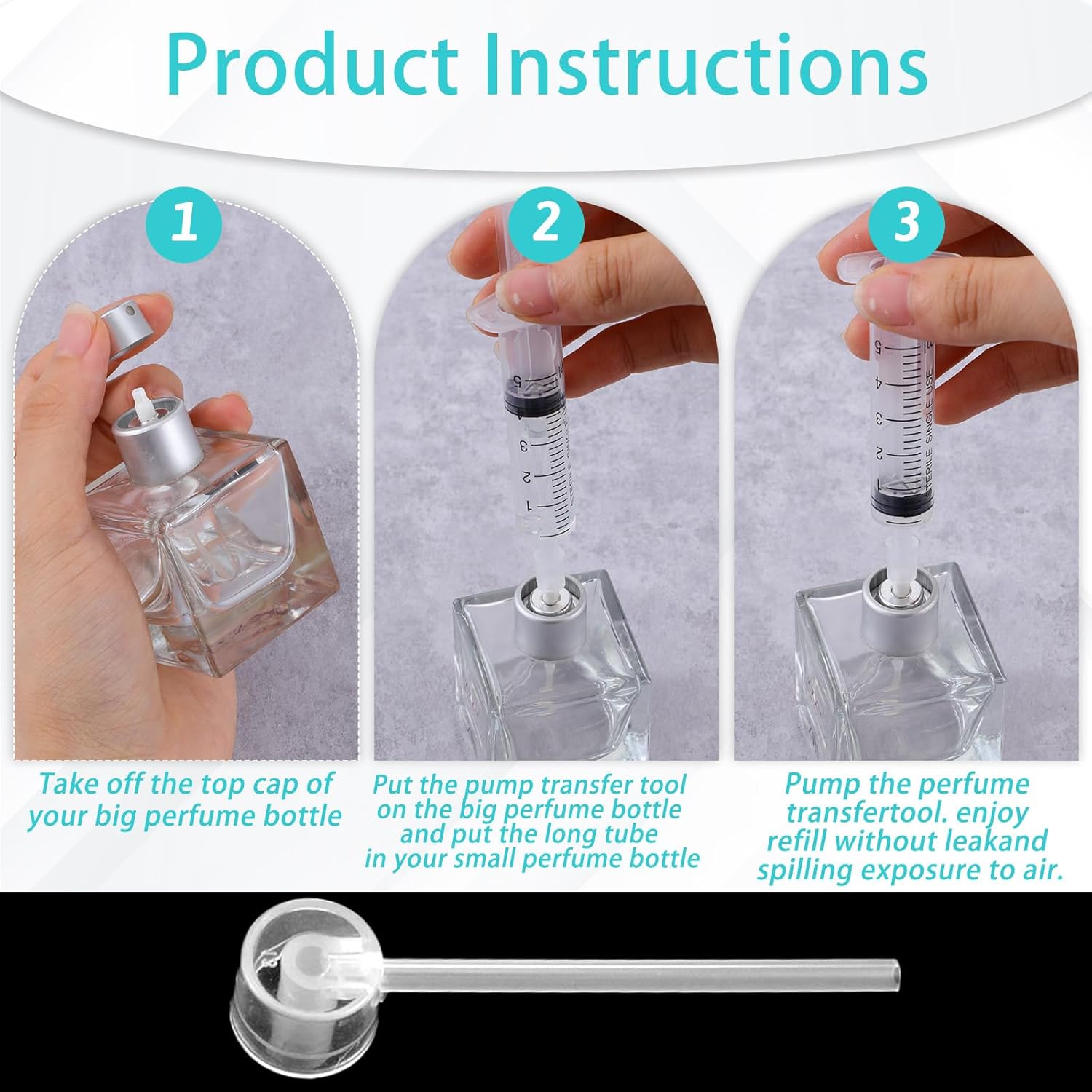 40Pcs Perfume Refill Pump Tool - Perfume Fragrance Kit review and price