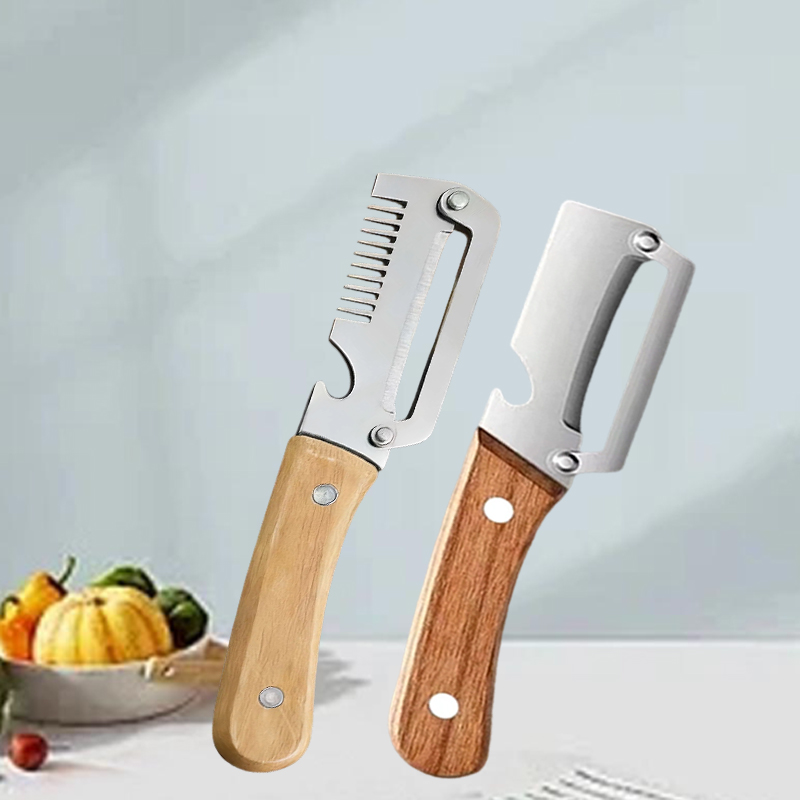 Kitchen Fruit Knife Peeler Veg - Oud Wood Chip review and price